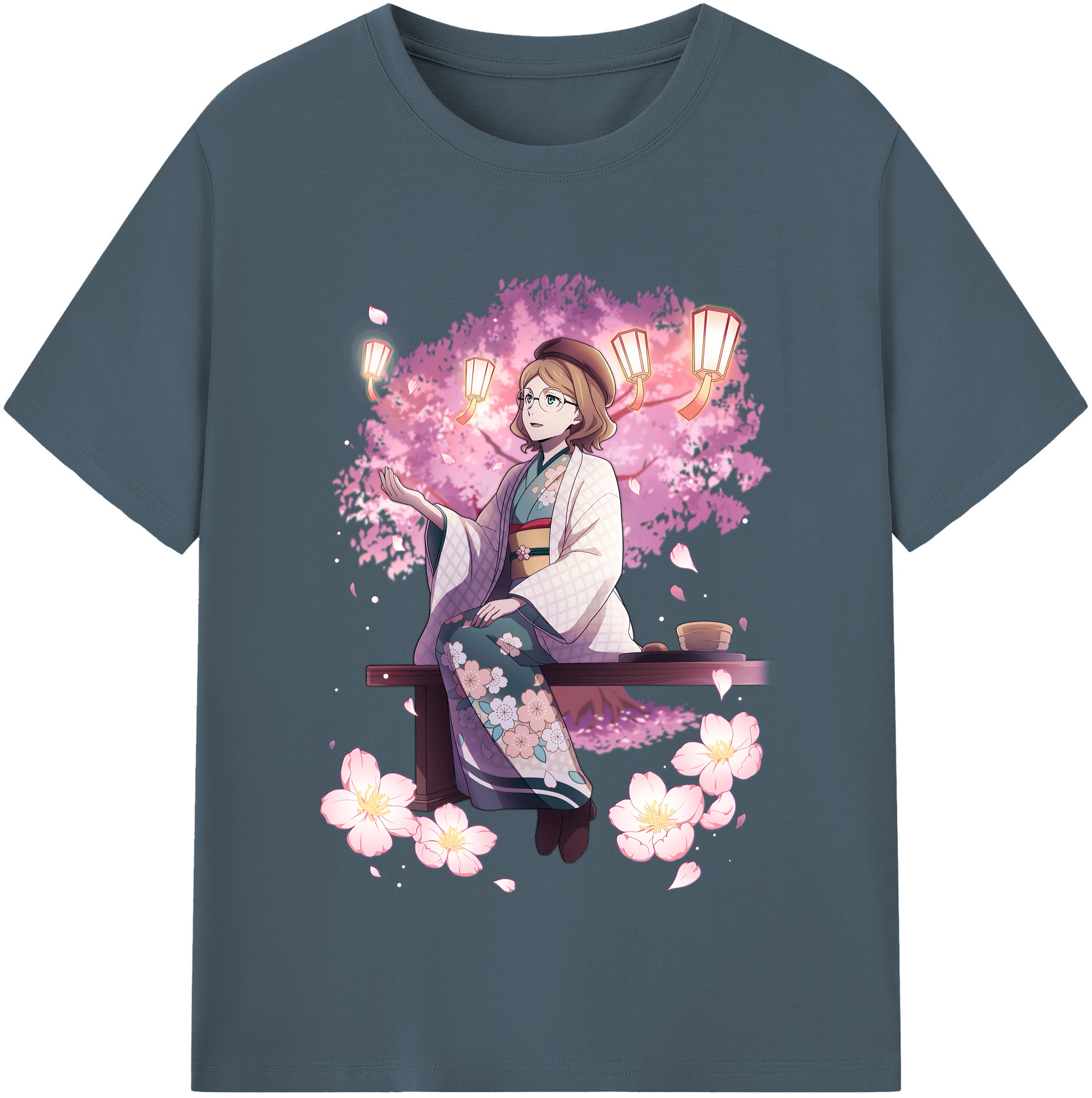 （画像用） 文豪ストレイドッグス Bungo Stray Dogs 綿100％半袖Tシャツ（フロントプリント）